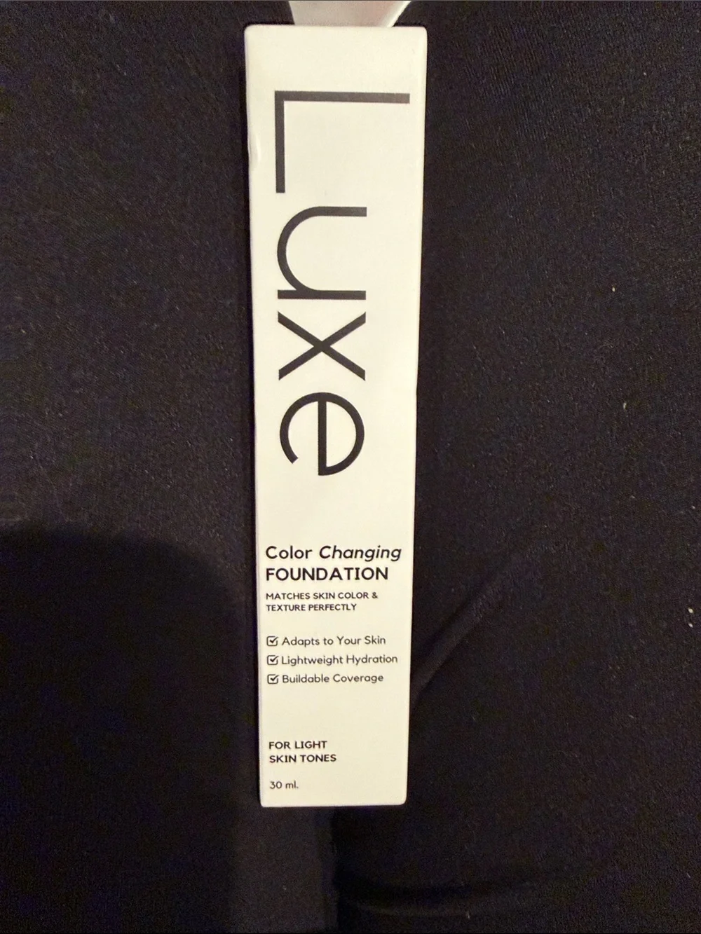 Luxe Color Changing Foundation 3 piece set - Light, Medium & the brush.